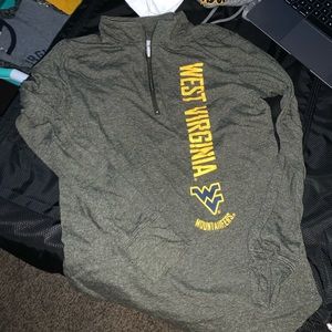 WVU Thin Quarter Zip